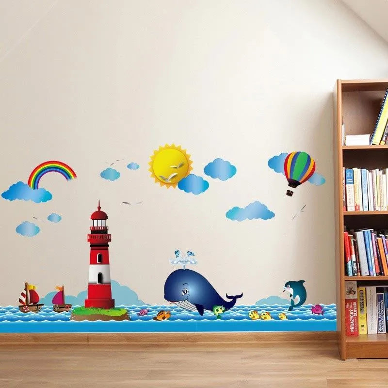 SAMHEZ XH7252 Lighthouse Wall Sticker [50 x 70 cm] xh7252 - Image 1