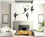 Wall Sticker Ballet Steps Living Room Bedroom Music Classroom Dance Training Decoration - Image 4