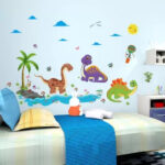 DUNIA STIKER Dinosaurus SK9125 (90x60) - Stiker Dinding / Wall Sticker - Image 4