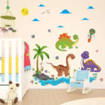 DUNIA STIKER Dinosaurus SK9125 (90x60) - Stiker Dinding / Wall Sticker - Image 5