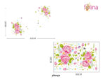 Wall stickers, Folina, floral decoration with pink peonies Ay9120 - Image 7
