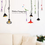 Modern vintage style sticker size50x70 xy8140