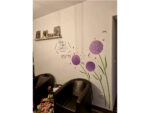 WALL STICKER BUNGA DANDELION UNGU PURPLE FLOWER STIKER DINDING SK9124 - Image 8