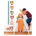 Home Removable Cartoon Height Chart Measure Decal Wall Sticker DIY size 50x70 xy8062