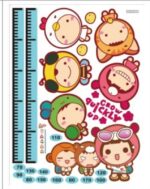 AM025 Ketsicart Home Removable Cartoon Height Chart Measure Decal Wall Sticker DIY - Image 2