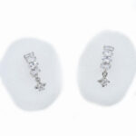 Earring New Round Water Drop Crystal Pendant Drop Earring For Women Ear Ring Fashion - Image 3