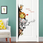 SK9360 Decorative Self Adhesive Vinyl Resuable Animal Wall Stickers - Image 2