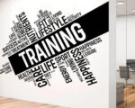 Training Fitness Wall Decals, Training Inspirational Words Quote Wall Sticker, Motivation Interior Decor Art Mural Fit Lifestyle Decal - Image 2
