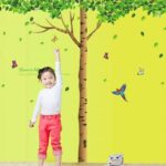 AY305 big green tree removable diy wall sticker tow-saided - Image 5