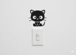 Kitty Cat Decal (Set of 2) - Laptop, Wall, Light Switch Decor - Image 4