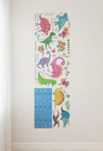 Kids Height Chart Growth Ruler | Canvas Wall Hanging for Boys & Girls (90–180cm) - Image 3