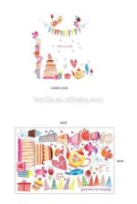 ABC1062 Hand-painted Bird Cartoon Wall Sticker - Multi - Image 11