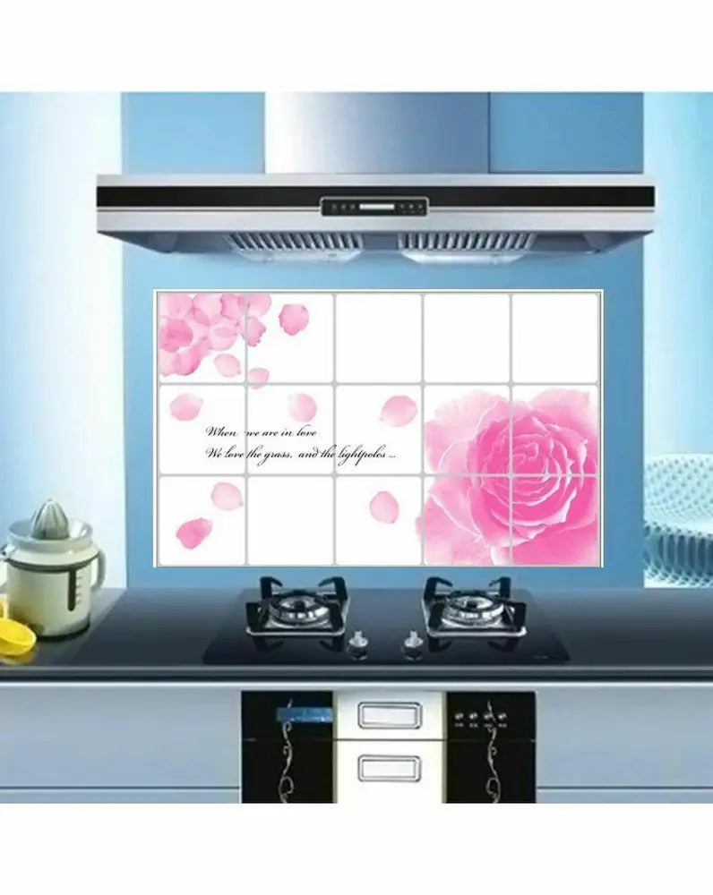 Floral and Botanical Vinyl Self-Adhesive Kitchen Sticker (60 x 90 cm) - Image 2