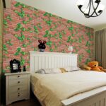 3D Wooden Brick Wallpaper PE Foam Wall Stickers | Self Adhesive DIY Wall Decor (24×90cm) - Image 6