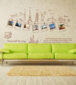 Wall Sticker Frame Travel XL Wall Sticker Wallpaper Wall Decoration XL8042 - Image 4