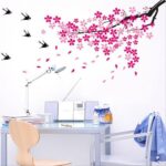 Bird and Flower Wall Sticker AY936 - Image 2