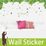 Wall Stickers - Tree, Branches, Leaves, Stylish Wall Decals, Removable Wallpaper Stickers, Wall Decor, Home Decor size 60x90 ay207 - Image 3