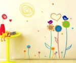 TipTop Wall Stickers Spring Flowers Print size 50x70 ay990 - Image 2