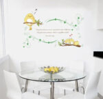 【WEJA】Cartoon bird stickers background stickers cute creative combination decorative painting DIY can remove wall stickers room deco size 50x70 mj7017 - Image 5