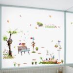 Top of Top Store - Decorative Wall Decal, Butterfly and Tree Design size 50x70 xls7093 - Image 5