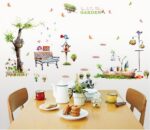 Top of Top Store - Decorative Wall Decal, Butterfly and Tree Design size 50x70 xls7093 - Image 2