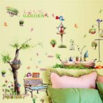 Top of Top Store - Decorative Wall Decal, Butterfly and Tree Design size 50x70 xls7093 - Image 6