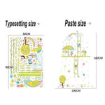 TipTop Wall Stickers Kids Boys Girls Babies Nursery Room Children size 60x90 ay9107 - Image 3