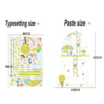 TipTop Wall Stickers Kids Boys Girls Babies Nursery Room Children - Image 3