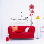 TipTop Wallstickers Letters and Vase Design Home Decorations size 50x70 dm570032 - Image 3