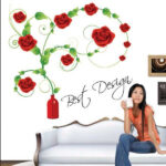 TipTop Wallstickers (Blooming Rose) size 50x70 dm570038 - Image 2