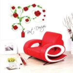 TipTop Wallstickers (Blooming Rose) size 50x70 dm570038 - Image 3