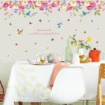 WALL STICKERS 60X90 XL8202 HANGING COLORFUL ROSES - Image 5