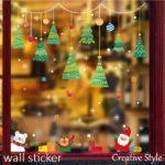Wall stickers Christmas Christmas tree Santa Claus stylish stickers - Image 4