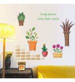 TOMHY Home Decor Glass Window per i Bambini in Camera Dipinta a Mano Sticker da Parete autoadesiva Porta del Soggiorno del Fumetto Carino Entrance:Seeds Only size 50x70 sk7135 - Image 2